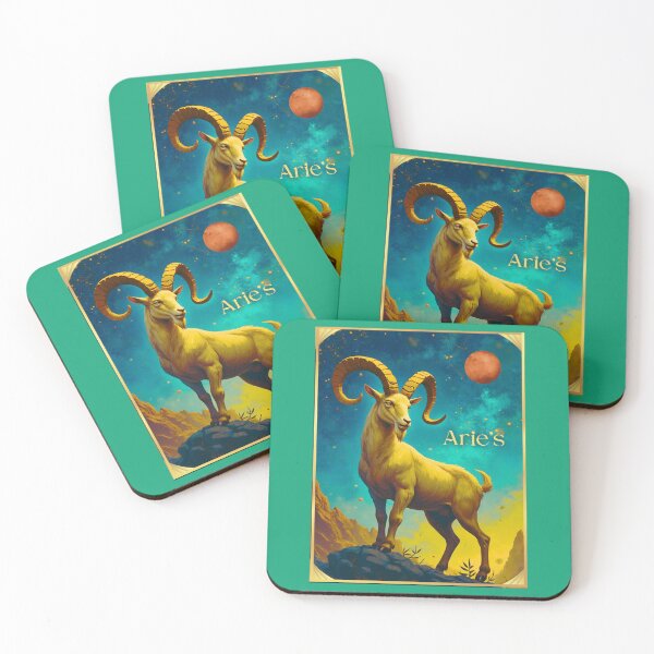 Item preview, Aries the Ram Zodiac Sign designed and sold by Marymarice.