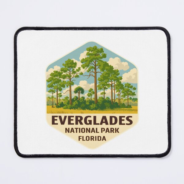 Item preview, Everglades National Park Retro Swamp Wildlife Sticker designed and sold by Ismeal Von.
