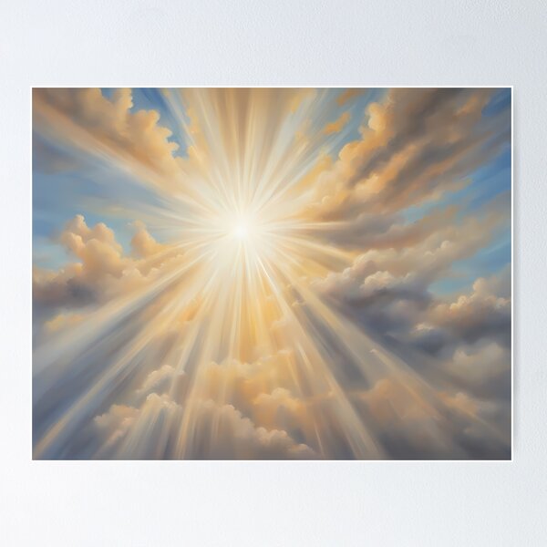 Item preview, Sunrays Through Clouds designed and sold by CalmnessbyChoice.