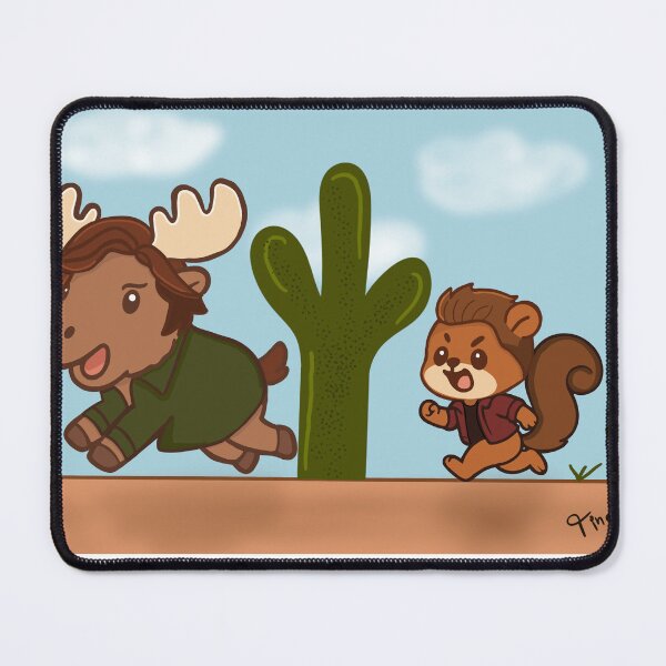 Item preview, Moose and squirrel designed and sold by TineHunterArt.