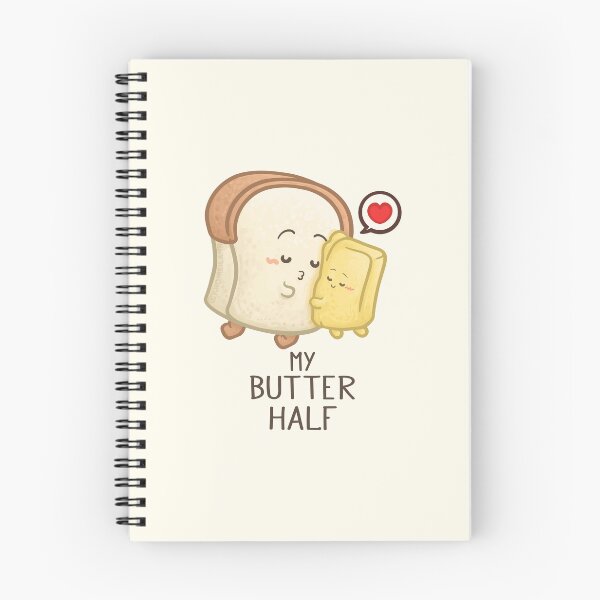 Item preview, Bread Pun - My Butter Half designed and sold by Khotekmei.