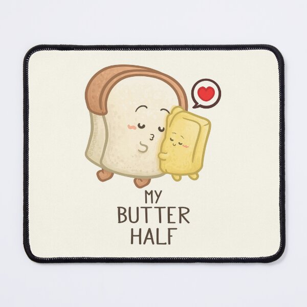 Item preview, Bread Pun - My Butter Half designed and sold by Khotekmei.
