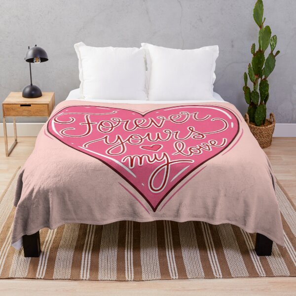 Item preview, Forever Yours My Love Pink Heart designed and sold by Owcomm.
