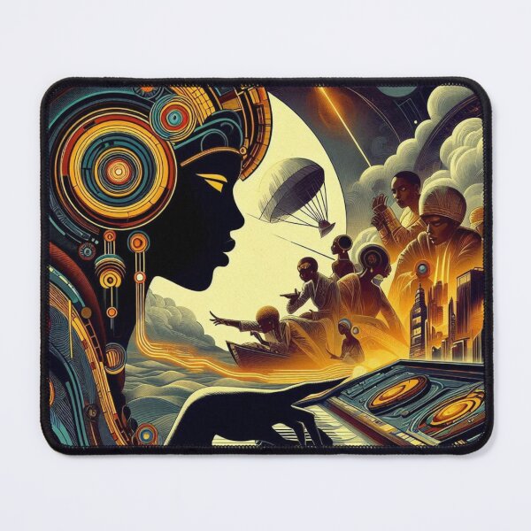 Item preview, 1920s Afro-Futurism Posters ( I ) designed and sold by PrintAfricanArt.