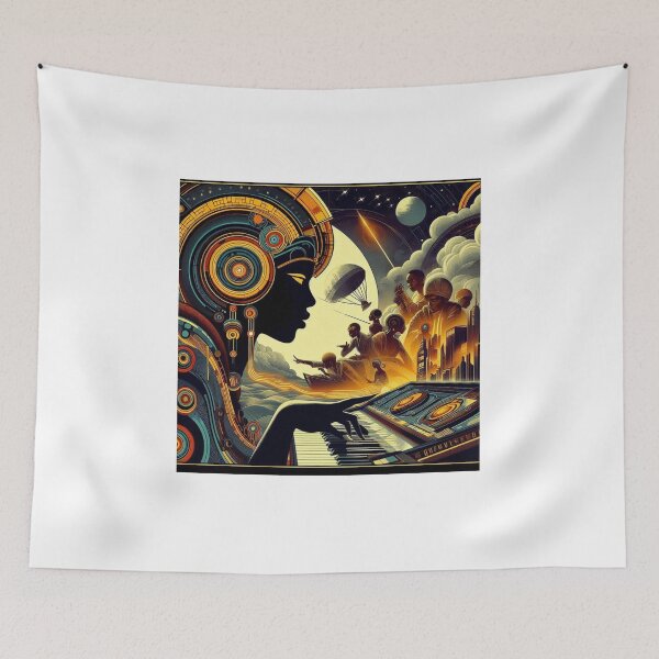 Item preview, 1920s Afro-Futurism Posters ( I ) designed and sold by PrintAfricanArt.