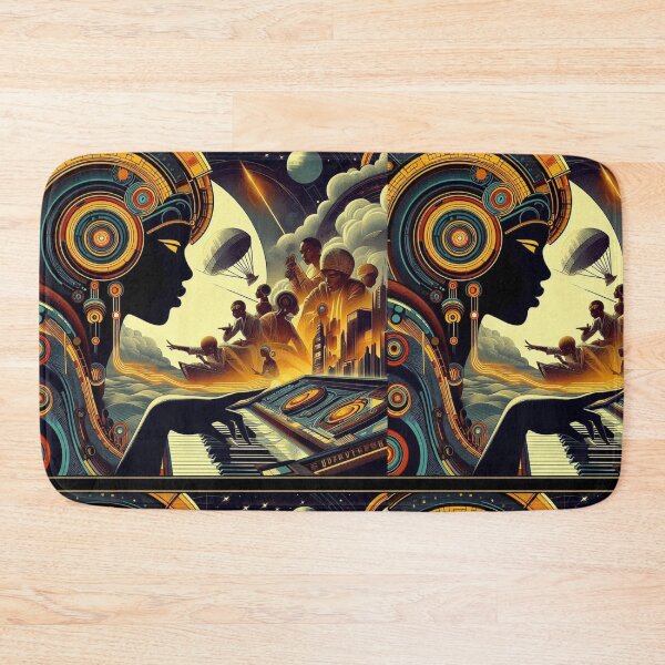 Item preview, 1920s Afro-Futurism Posters ( I ) designed and sold by PrintAfricanArt.