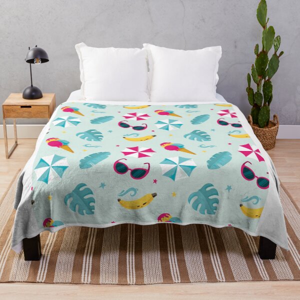 Item preview, Summer pattern flat ice cream parasol glasses designed and sold by Jamildesign.