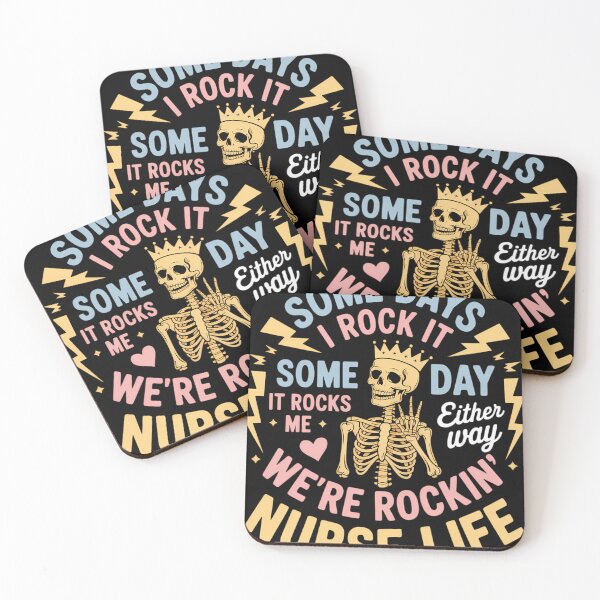 Item preview, Nurse Skeleton Tour Somes Day I Rock It Nurse Life designed and sold by Sea4Adventures.