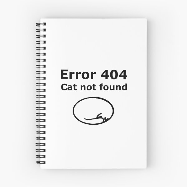Item preview, Error 404 Cat not found designed and sold by Curiously_Kara.