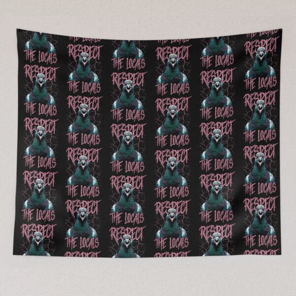 Item preview, Respect The Locals Funny Pigeon Bird designed and sold by JRRTs.
