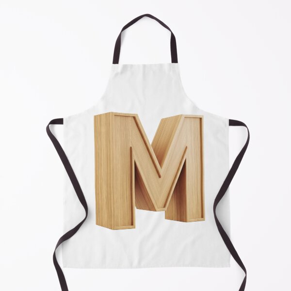 Item preview, 3D Wooden Letter M Minimalist Monogram designed and sold by uncoXab.
