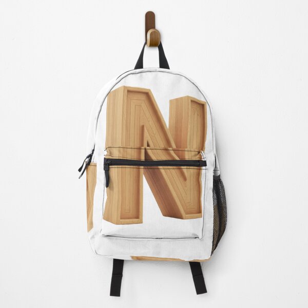 Item preview, 3D Wooden Letter N Minimalist Monogram designed and sold by uncoXab.