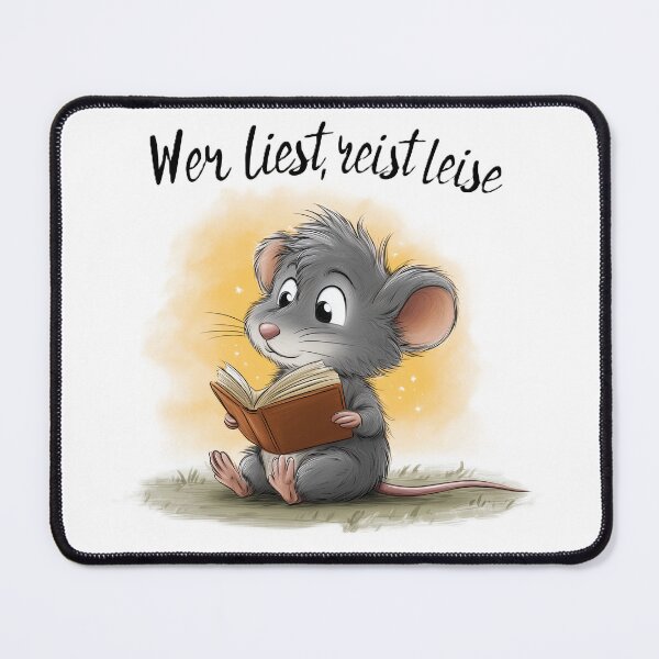 Item preview, Bookworm "He who reads travels quietly" designed and sold by ARTelierDigital.