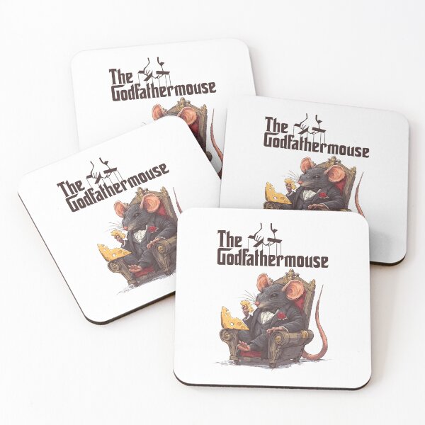 Item preview, Movie parody - The Godfathermouse - Mafia Boss Rodent designed and sold by hamishby.