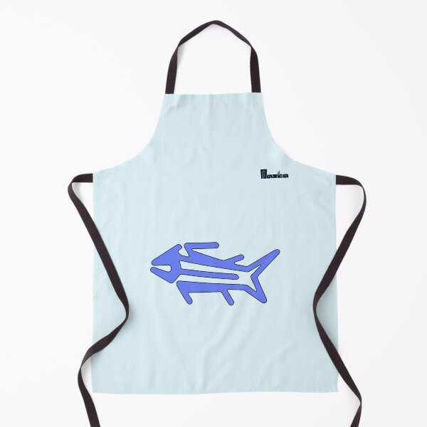 Item preview, Nazca Lines - Fish with Stylised Breast Logo designed and sold by kernowerno.