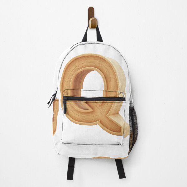 Item preview, 3D Wooden Letter Q Minimalist Monogram designed and sold by uncoXab.