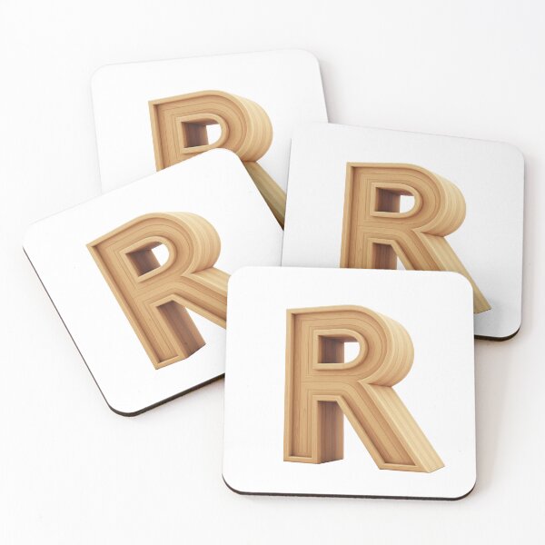 Item preview, 3D Wooden Letter R Minimalist Monogram designed and sold by uncoXab.