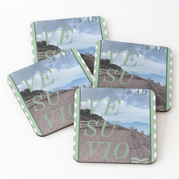Item preview, Mount Vesuvius Postage Stamp Italy designed and sold by PhoebesFunkyArt.