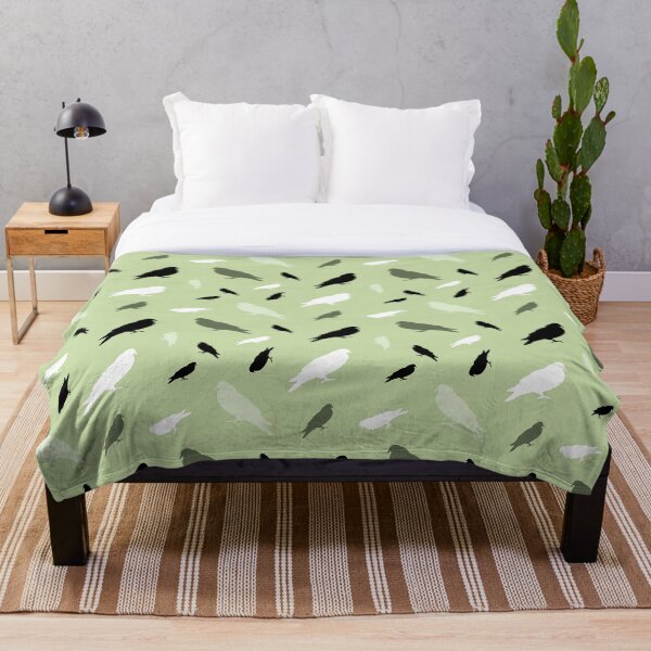 Item preview, Pigeon print (green) designed and sold by Ali Oops Design.