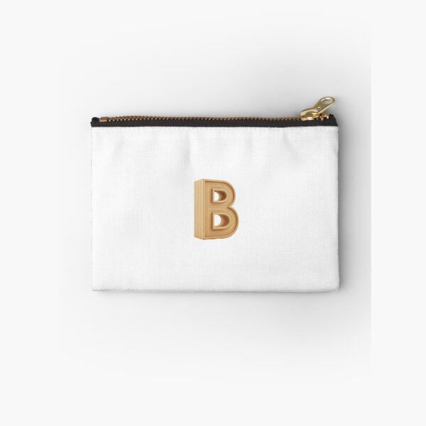 Item preview, 3D Wooden Letter B Minimalist Monogram designed and sold by uncoXab.