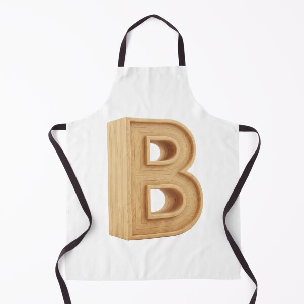 Item preview, 3D Wooden Letter B Minimalist Monogram designed and sold by uncoXab.