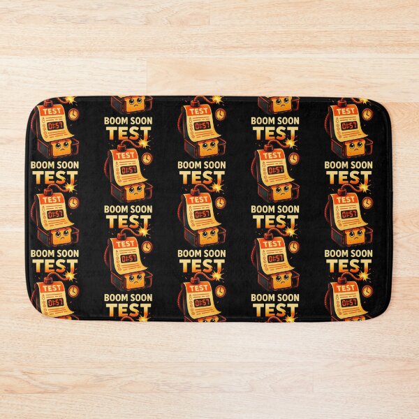 Item preview, Test Boom Soon Funny Exam Countdown designed and sold by Taans-Creation.