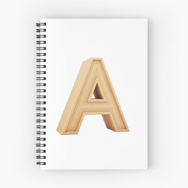 Item preview, 3D Wooden Letter A Minimalist Monogram designed and sold by uncoXab.
