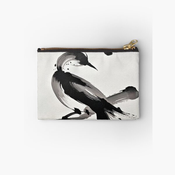 Item preview, Chinese ink style heron shuǐmòhuà designed and sold by Javier Arizabalo Garcia.