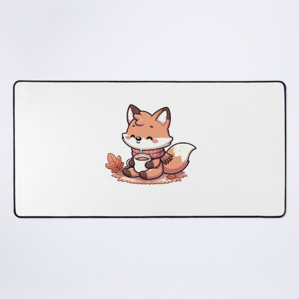 Item preview, Caffeine Fox – Morning Mood designed and sold by FalistY.