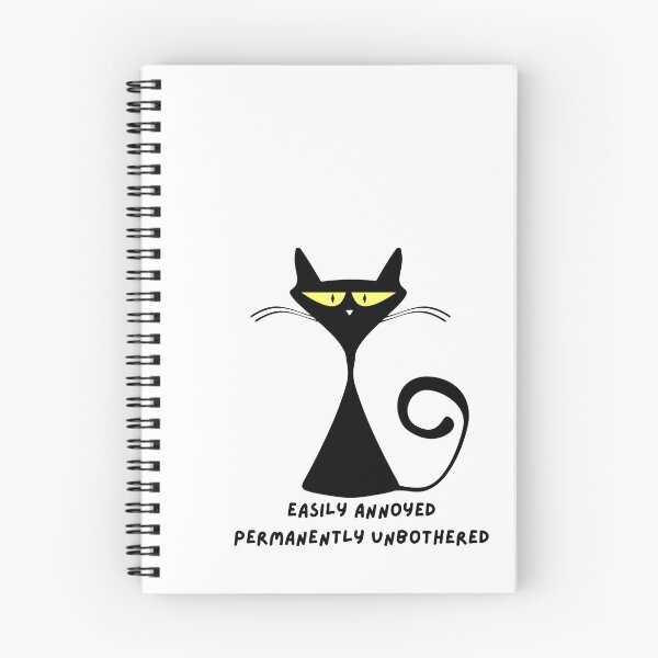 Item preview, Easily Annoyed Funny Cat Design  designed and sold by The Shady Paddler.
