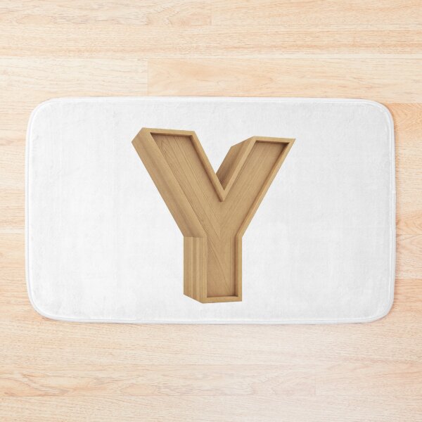 Item preview, 3D Wooden Letter Y Minimalist Monogram designed and sold by uncoXab.