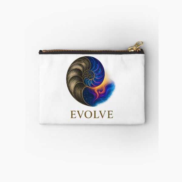 Item preview, Cosmic Nautilus Evolve Spiral Design designed and sold by Shoot-The-Moon.