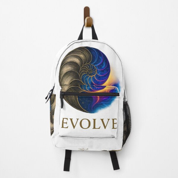 Item preview, Cosmic Nautilus Evolve Spiral Design designed and sold by Shoot-The-Moon.