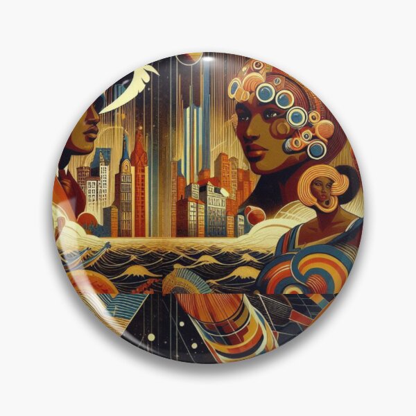 Item preview, 1920s Afro-Futurism Posters ( II ) designed and sold by PrintAfricanArt.