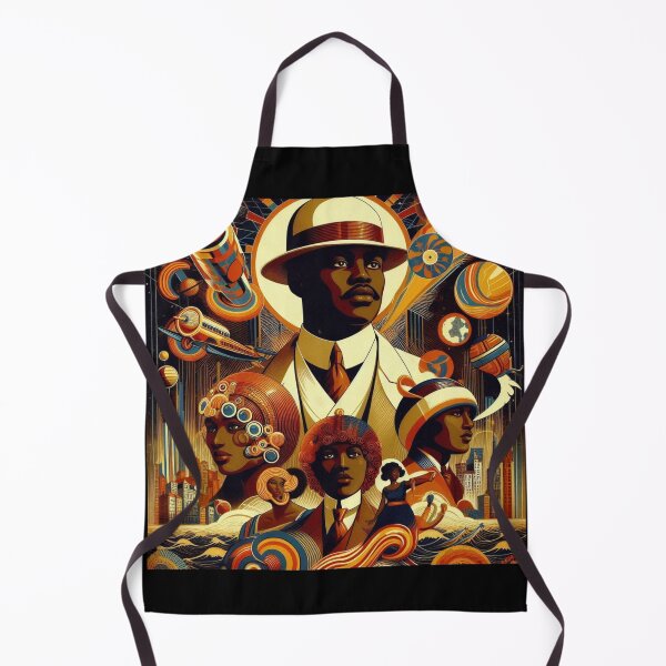 Item preview, 1920s Afro-Futurism Posters ( II ) designed and sold by PrintAfricanArt.