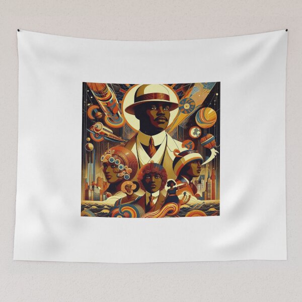 Item preview, 1920s Afro-Futurism Posters ( II ) designed and sold by PrintAfricanArt.