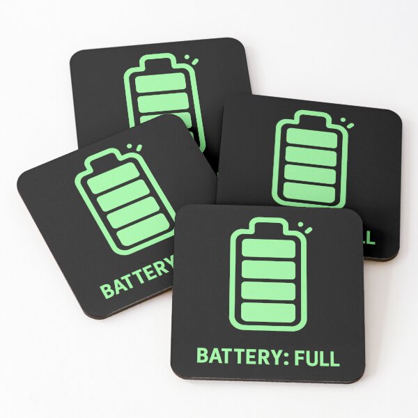 Item preview, Battery Full Sticker Neon Green Charge Icon designed and sold by MysticArtisan.
