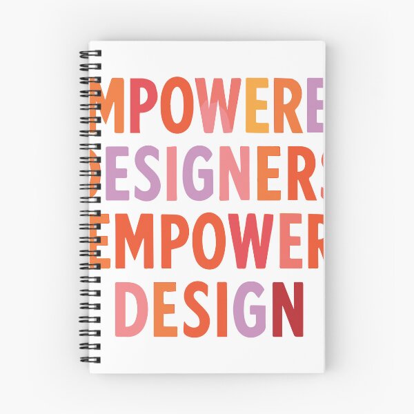 Item preview, Empowered Designers Empower Design - UX Designer | Product Designer | UI Designer Stickers designed and sold by PoshPixel.
