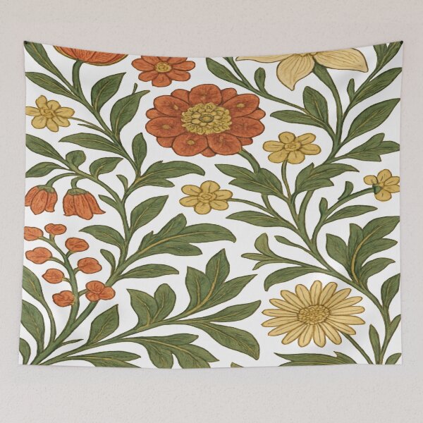 Artikelvorschau, William Morris Blumendruckkunst entworfen und verkauft von whytealistair.
