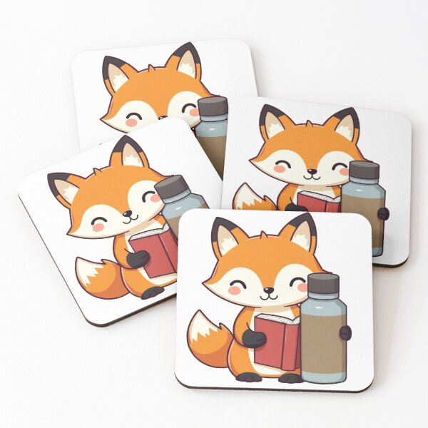 Item preview, Bookish Fox – Cozy Moments with a Thermos designed and sold by FalistY.