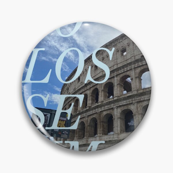 Item preview, Colosseum Rome Postage Stamp Sticker designed and sold by PhoebesFunkyArt.