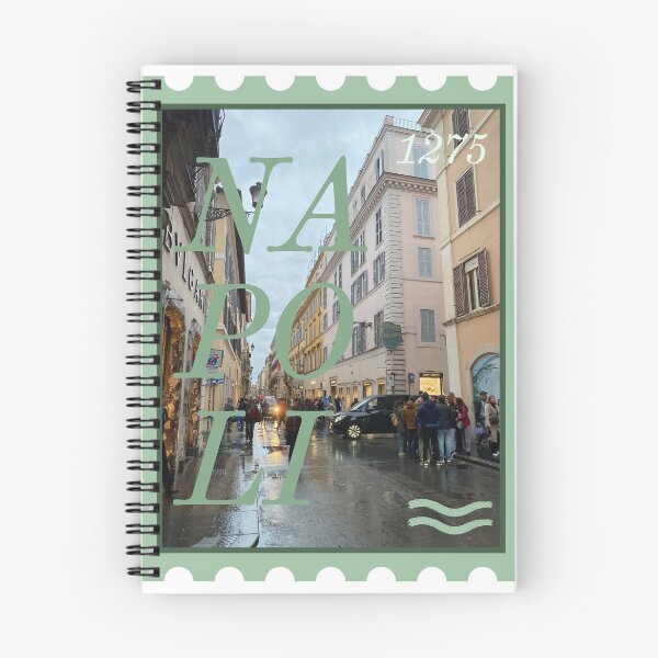 Item preview, Naples Italy Postage Stamp Sticker designed and sold by PhoebesFunkyArt.
