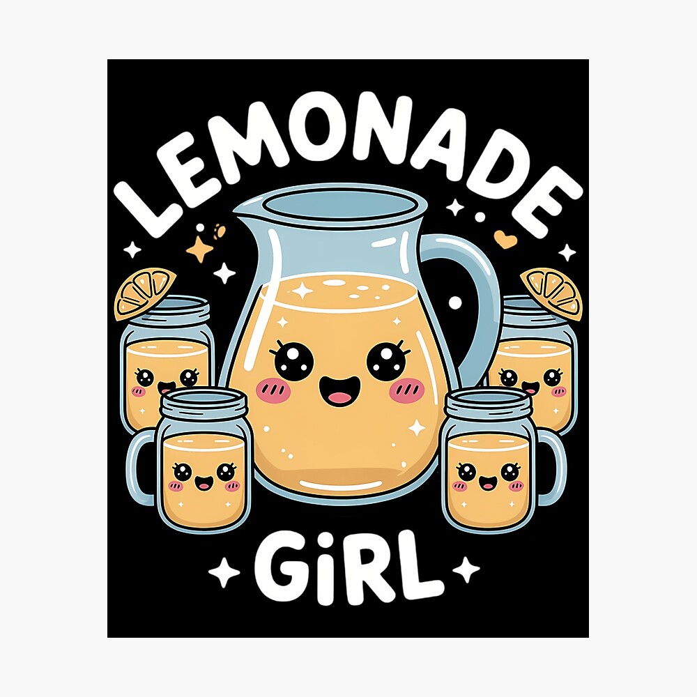 Lemonade Girl Lemonade Stand Boss Poster