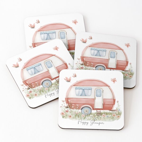 Item preview, Little Pink Glamper Camper designed and sold by Harkins-House.