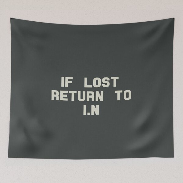 Item preview, If Lost Return to I.N Tee designed and sold by deluluhaze.