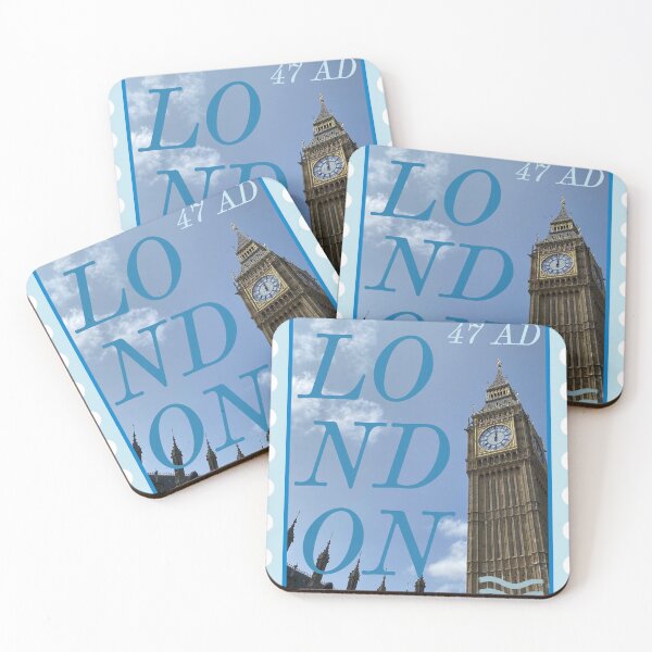 Item preview, London England UK Postage Stamp designed and sold by PhoebesFunkyArt.