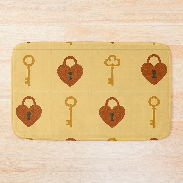 Item preview, Key to My Heart Lock Pattern designed and sold by Owcomm.