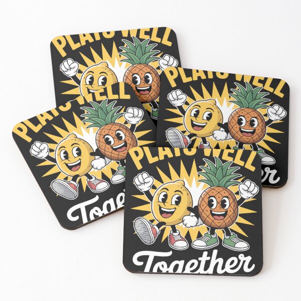Item preview, Pineapple And Lemon Plays Well Together A Sweet And Sour designed and sold by blueyeeti.