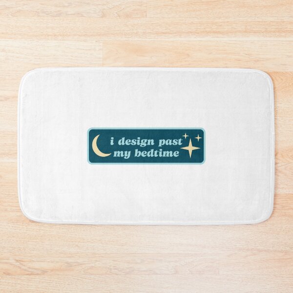 Item preview, I design past my bedtime - UX Designer | Product Designer | UI Designer Stickers designed and sold by PoshPixel.