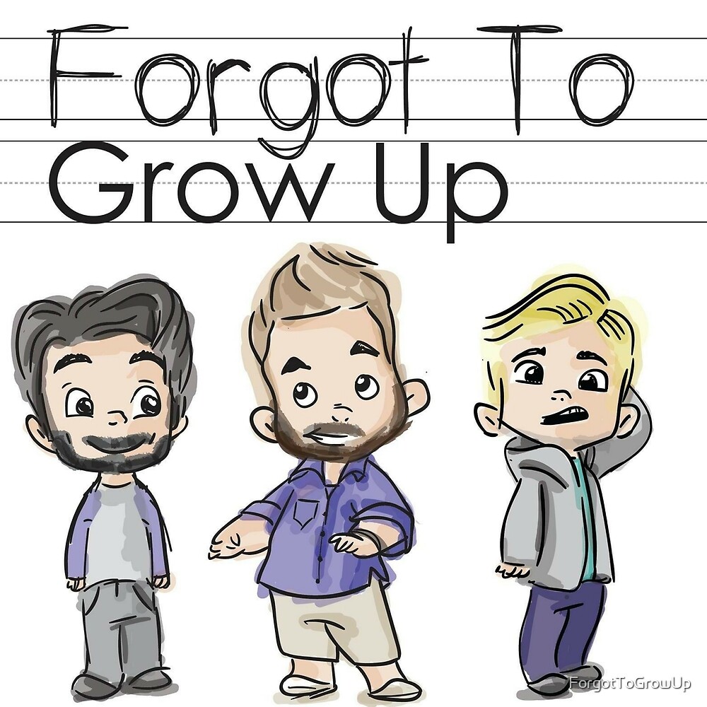 Forgot to Grow Up Podcast Logo by ForgotToGrowUp